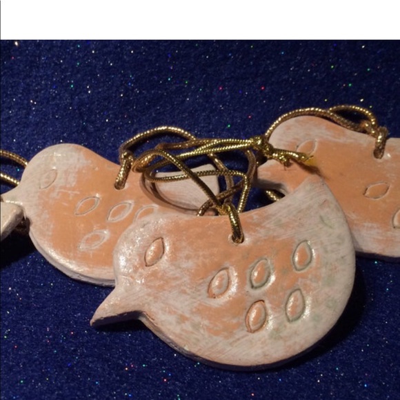 Handmade Christmas ornaments handmade set of 4 - Picture 2 of 5